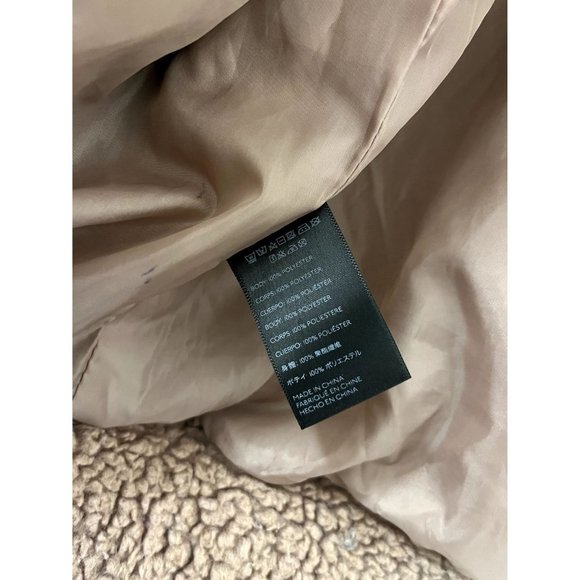 Women’s cozycore I.AM.GIA Brown oversized Teddy Coat Size small - Picture 4 of 6